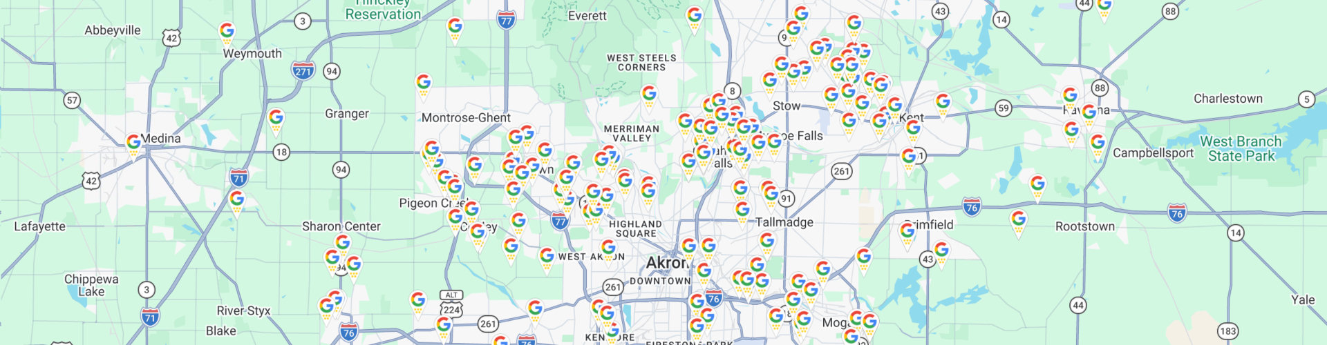 Proudly serving Northeast Ohio!